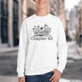 45th Birthday Chapter 45 Reading Book Lover Bookworm Teacher Youth Crewneck Sweatshirt