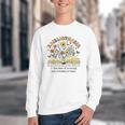 Abibliophobia Wildflower Reading Bookworm Book Reader Youth Crewneck Sweatshirt