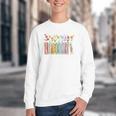 Applied Behavior Analysis Book Wildflower ABA RBT Therapist Premium Tri-Blend Youth Crewneck Sweatshirt Applied Behavior Analysis Book Wildflower ABA RBT Therapist Premium Tri-Blend Youth Crewneck Sweatshirt