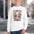 Audiobook Lover Bookish Headphones Just One More Chapter Youth Crewneck Sweatshirt