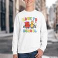 Back To School Checkered Book Pencil Groovy Teacher Student Youth Crewneck Sweatshirt Back To School Checkered Book Pencil Groovy Teacher Student Youth Crewneck Sweatshirt