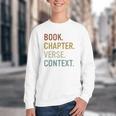 Book Chapter Verse Christian Bible Reformed Theology Youth Crewneck Sweatshirt