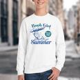 Book Girl Summer Bookish Beach Youth Crewneck Sweatshirt