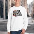 Book Lovers Im With The Banned Books For Reading Librarian Youth Crewneck Sweatshirt