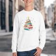All Booked For Christmas Book Christmas Book Lover Librarian Youth Crewneck Sweatshirt All Booked For Christmas Book Christmas Book Lover Librarian Youth Crewneck Sweatshirt