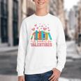 All Booked For Valentines Book Lover Valentine's Day Youth Crewneck Sweatshirt