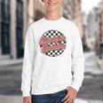 Bookish Baddie Retro Aesthetic Typography Youth Crewneck Sweatshirt