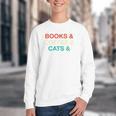 Books Coffee Cats Social Justice Youth Crewneck Sweatshirt