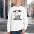 Books The Original Handheld Device Book Lover Youth Crewneck Sweatshirt