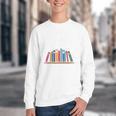 Books The Original Handheld Device Book Lovers Youth Crewneck Sweatshirt