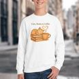 Cats Books And Coffee Heart Cozy Cat Lover Bookworm Readers Youth Crewneck Sweatshirt Cats Books And Coffee Heart Cozy Cat Lover Bookworm Readers Youth Crewneck Sweatshirt