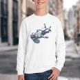 Cavalier King Charles Spaniel Book Nap Vintage Dog Mom Dad Youth Crewneck Sweatshirt