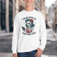 I Like My Coffee ICY & My Books Spicy For Book Lovers Youth Crewneck Sweatshirt I Like My Coffee ICY & My Books Spicy For Book Lovers Youth Crewneck Sweatshirt