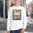Composition Notebook Costume Teacher Matching Halloween Book Youth Crewneck Sweatshirt Composition Notebook Costume Teacher Matching Halloween Book Youth Crewneck Sweatshirt