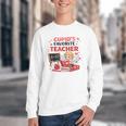 Cupid's Favorite Math Teacher Valentine Reading Book Women Youth Crewneck Sweatshirt Cupid's Favorite Math Teacher Valentine Reading Book Women Youth Crewneck Sweatshirt
