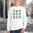 Cute Shamrock Reading Books St Patrick's Day Teacher Reading Youth Crewneck Sweatshirt Cute Shamrock Reading Books St Patrick's Day Teacher Reading Youth Crewneck Sweatshirt