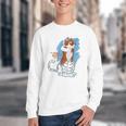 Disney Ink And Paint Shere Khan From The Jungle Book 1967 Youth Crewneck Sweatshirt