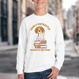 Easily Distracted By Beagles And Books Beagle Dog Youth Crewneck Sweatshirt