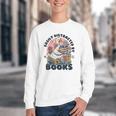 Easily Distracted By Books Read Goose Lover Bookworm Reading Youth Crewneck Sweatshirt Easily Distracted By Books Read Goose Lover Bookworm Reading Youth Crewneck Sweatshirt