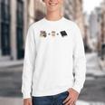 Everything a Girl Needs Books Coffee Jesus Youth Crewneck Sweatshirt Everything a Girl Needs Books Coffee Jesus Youth Crewneck Sweatshirt