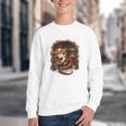 Fantasy Dragon Reading Book Lover Youth Crewneck Sweatshirt Fantasy Dragon Reading Book Lover Youth Crewneck Sweatshirt