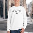 Very Fond Of Walking Book Lover Mom Walking Bookish Youth Crewneck Sweatshirt Very Fond Of Walking Book Lover Mom Walking Bookish Youth Crewneck Sweatshirt