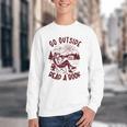 Go Outside Read a Book Vintage Bibliophiles Youth Crewneck Sweatshirt Go Outside Read a Book Vintage Bibliophiles Youth Crewneck Sweatshirt