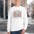 God Says I Am Floral Book Cute Christian Girl Teen Religious Youth Crewneck Sweatshirt God Says I Am Floral Book Cute Christian Girl Teen Religious Youth Crewneck Sweatshirt