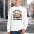 Groundhog Day Librarian Book Lover Reader Library Youth Crewneck Sweatshirt