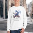 Just One More Chapter Book Dragon Reading Book Lover Bookish Youth Crewneck Sweatshirt Just One More Chapter Book Dragon Reading Book Lover Bookish Youth Crewneck Sweatshirt