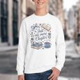 Just One More Chapter Book Lover Reading Quote Youth Crewneck Sweatshirt
