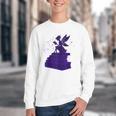 Kawaii Fairy Bookish Book Lover Library Read Youth Crewneck Sweatshirt