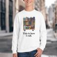 Librarian Book Return Cart This Is How I Roll Youth Crewneck Sweatshirt Librarian Book Return Cart This Is How I Roll Youth Crewneck Sweatshirt