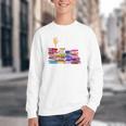Librarian I'm Okay Book Reader Library Book Youth Crewneck Sweatshirt
