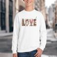 Librarian Reader Books Valentine Teacher Valentines Teach Youth Crewneck Sweatshirt