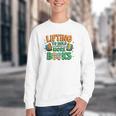 Lifting To Hold More Books Weightlifting Workout Gym Lover Youth Crewneck Sweatshirt Lifting To Hold More Books Weightlifting Workout Gym Lover Youth Crewneck Sweatshirt