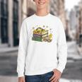 Mardi Gras Book Lover Reading Reader Men Women Kids Youth Crewneck Sweatshirt