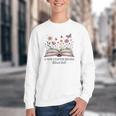 a New Chapter Begins Retired 2025 Floral Book Retirement Youth Crewneck Sweatshirt