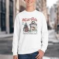 North Pole Book Club Book Lover Bookish Bookworm Christmas Youth Crewneck Sweatshirt