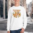 We Do Not Care Club WDNC Reading Book Boho Floral Youth Crewneck Sweatshirt
