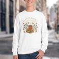 Plants Books And Coffee Nature Leaves Reading Book Lover Premium Tri-Blend Youth Crewneck Sweatshirt