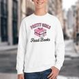 Pretty Girls Read Books Bookworm Book Lover Teacher Youth Crewneck Sweatshirt Pretty Girls Read Books Bookworm Book Lover Teacher Youth Crewneck Sweatshirt