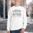 Published Author Est 2024 Ask Me About My Book Authors Books Youth Crewneck Sweatshirt