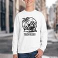 Raccoon Reading Books Summer Humor Trash Reader Youth Crewneck Sweatshirt
