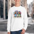 Racoons Trash Reader Book Lover Romantic Novels Premium Youth Crewneck Sweatshirt