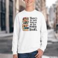 There Is No Such Thing As Too Many Books Book Lover Youth Crewneck Sweatshirt