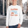 Read Book And Drink Coffee Book Club Reading Youth Crewneck Sweatshirt