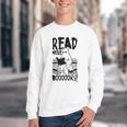 Read More Books Ghost Halloween Reading Teacher Literacy Youth Crewneck Sweatshirt Read More Books Ghost Halloween Reading Teacher Literacy Youth Crewneck Sweatshirt