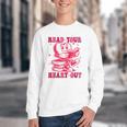 Read Your Heart Out Valentines Day Book Lover Bookish Teach Youth Crewneck Sweatshirt Read Your Heart Out Valentines Day Book Lover Bookish Teach Youth Crewneck Sweatshirt