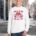 Read Your Heart Out Valentines Day Teachers Book Lovers Youth Crewneck Sweatshirt